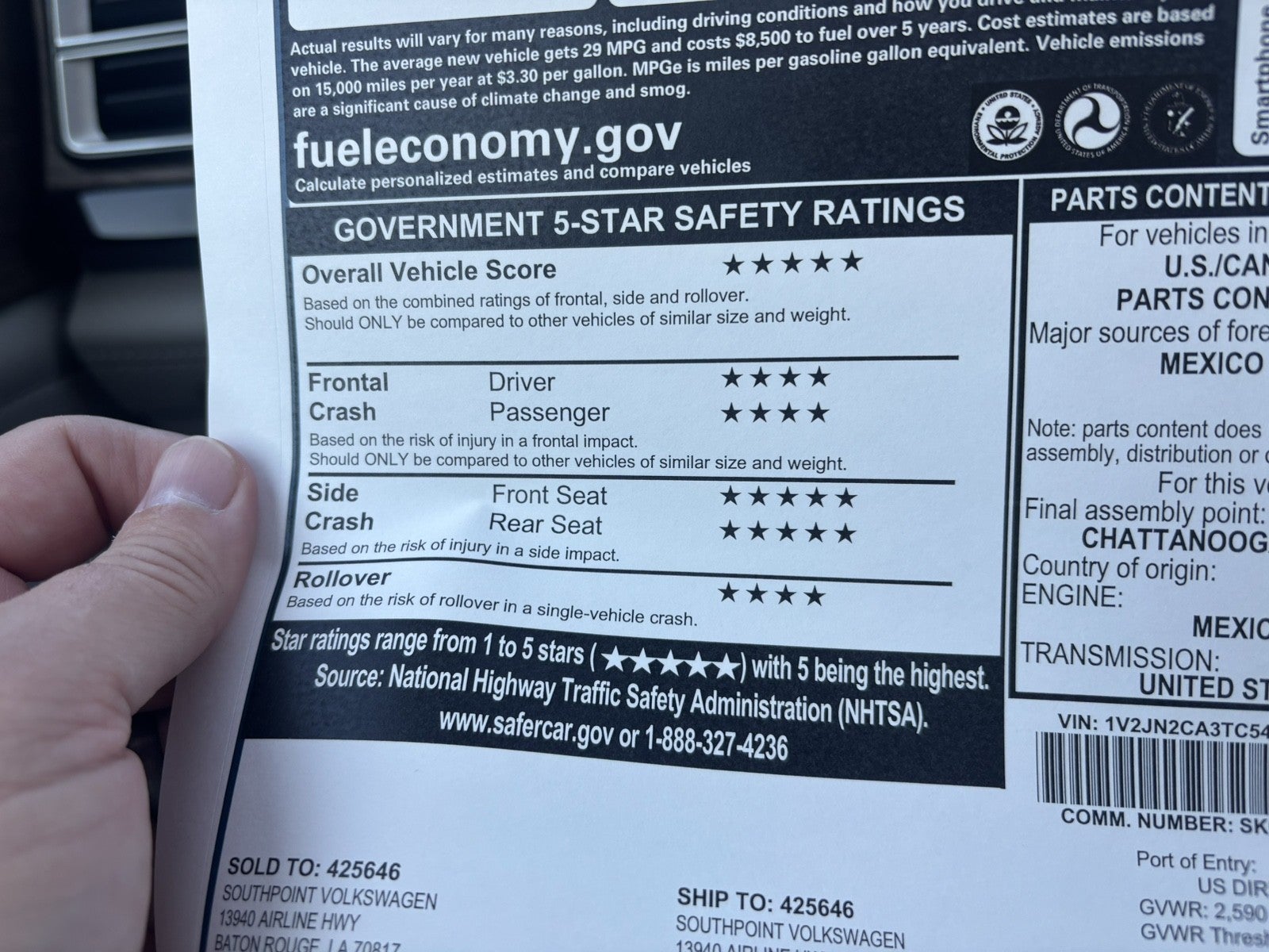 2026 Volkswagen Atlas 2.0T SE w/Technology