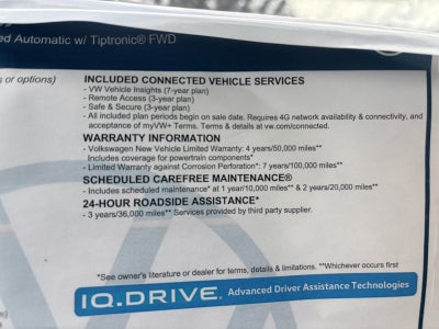 2026 Volkswagen Atlas 2.0T SE w/Technology