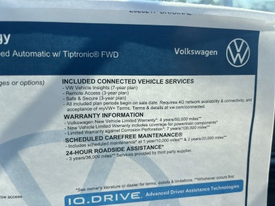 2026 Volkswagen Atlas 2.0T SE w/Technology