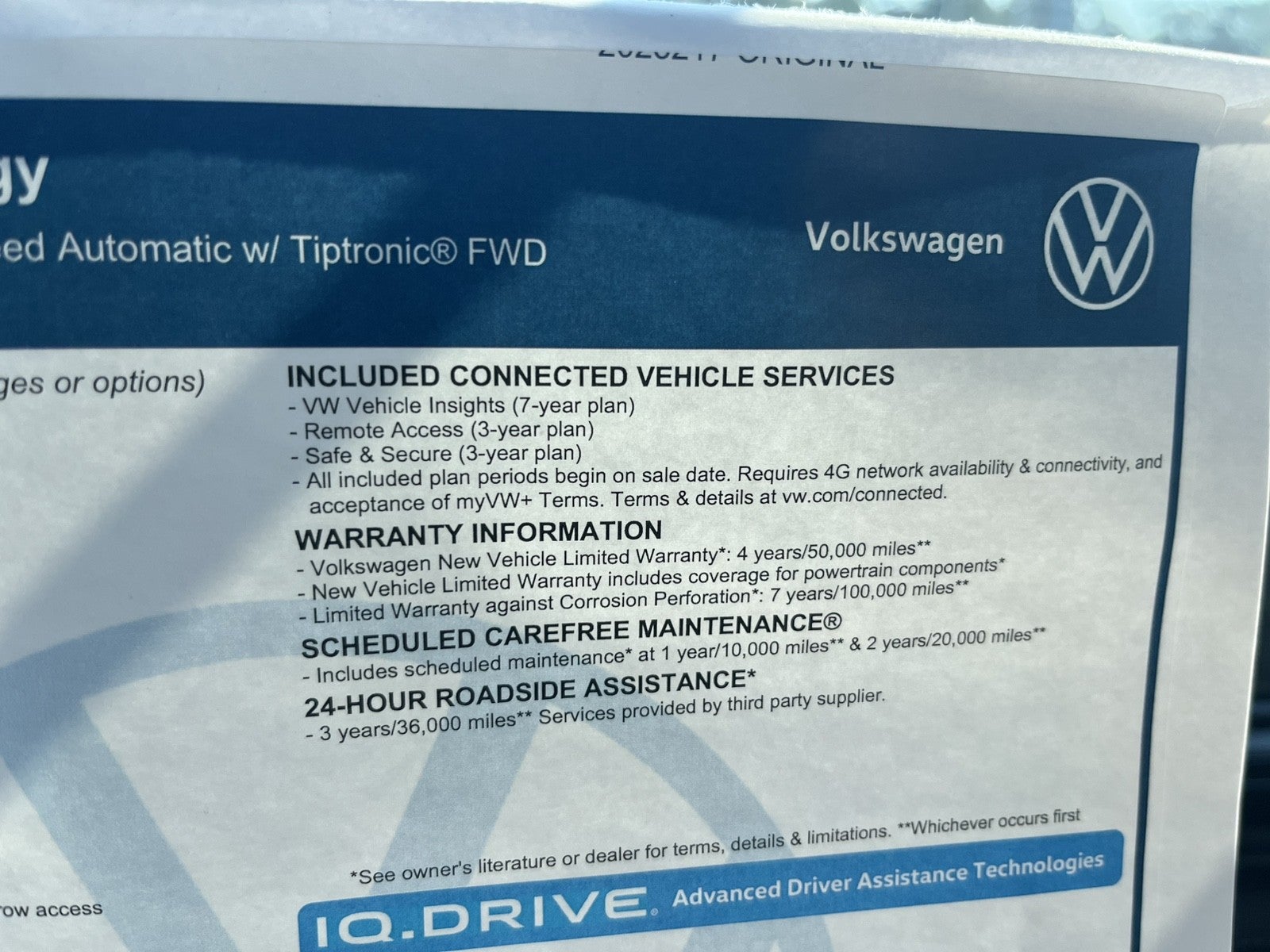 2026 Volkswagen Atlas 2.0T SE w/Technology