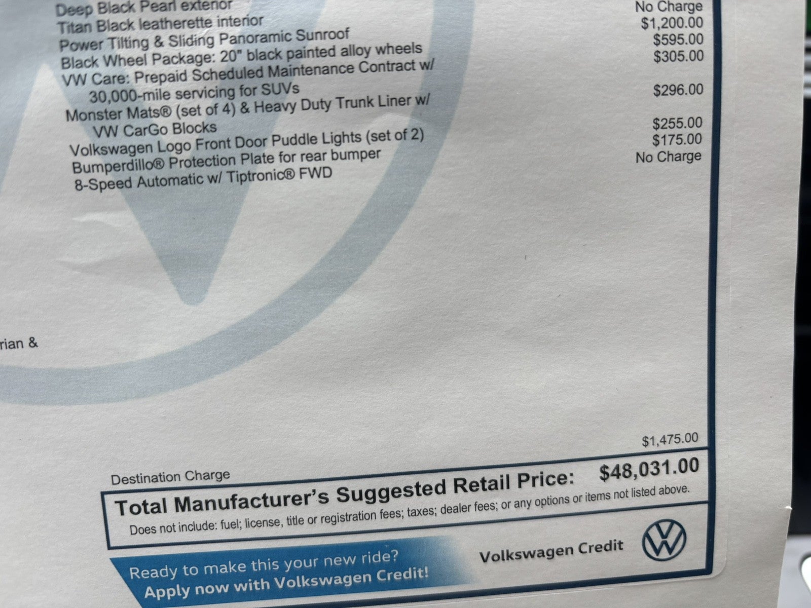 2026 Volkswagen Atlas 2.0T SE w/Technology