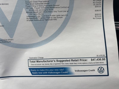 2026 Volkswagen Atlas 2.0T SE w/Technology