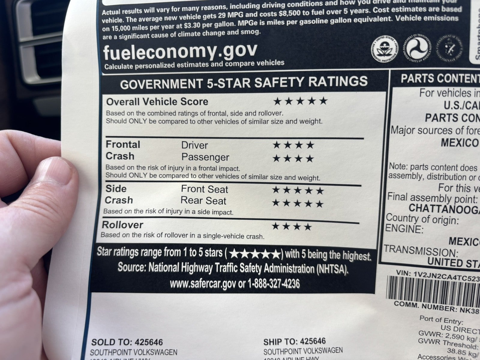 2026 Volkswagen Atlas 2.0T SE w/Technology