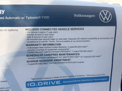 2026 Volkswagen Atlas 2.0T SE w/Technology