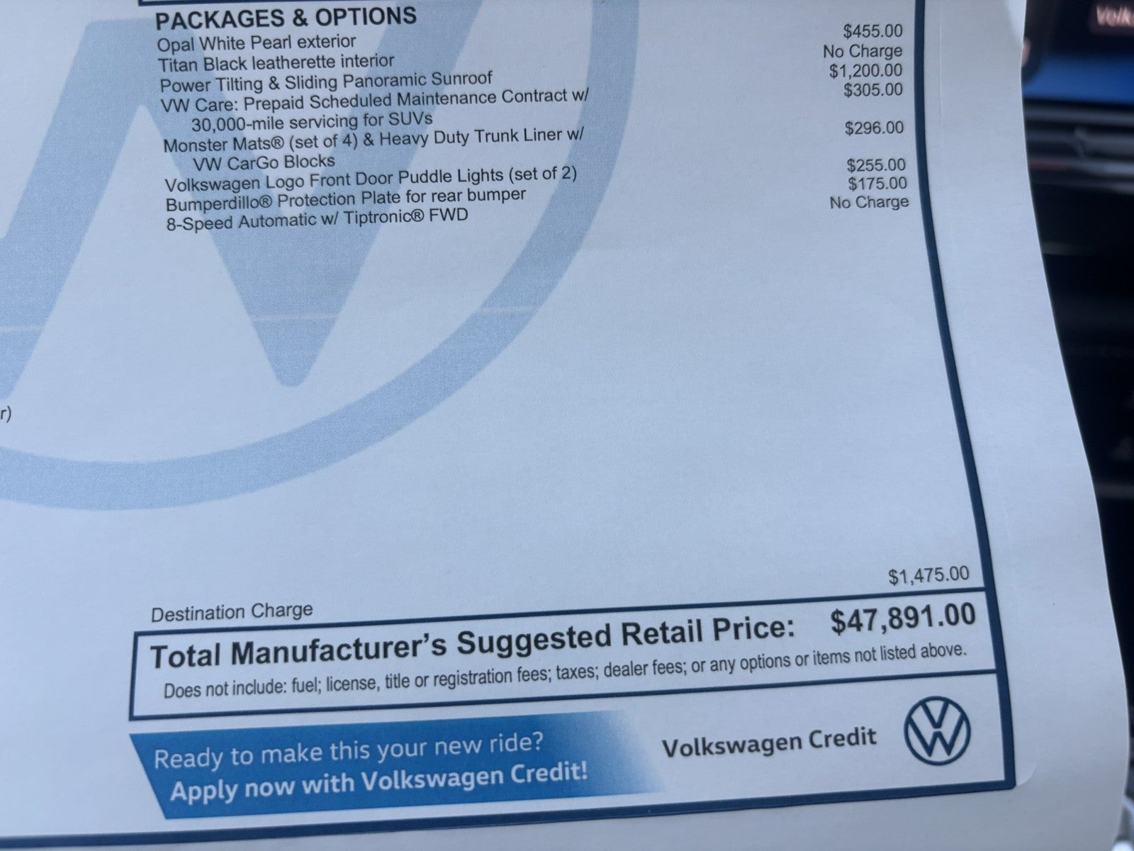 2026 Volkswagen Atlas 2.0T SE w/Technology