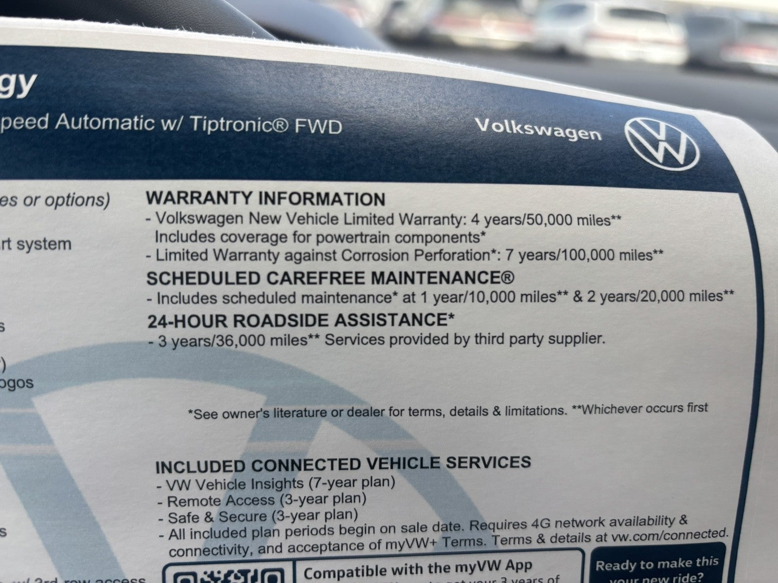 2026 Volkswagen Atlas 2.0T SE w/Technology