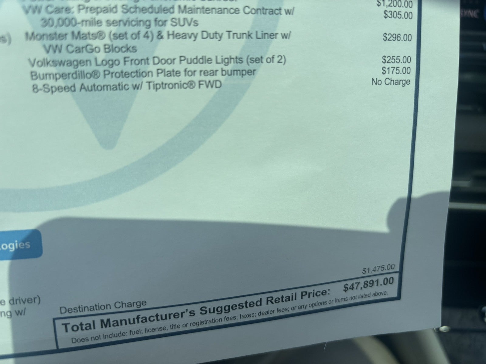 2026 Volkswagen Atlas 2.0T SE w/Technology
