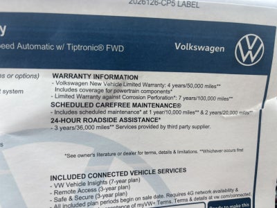 2026 Volkswagen Atlas 2.0T SE w/Technology