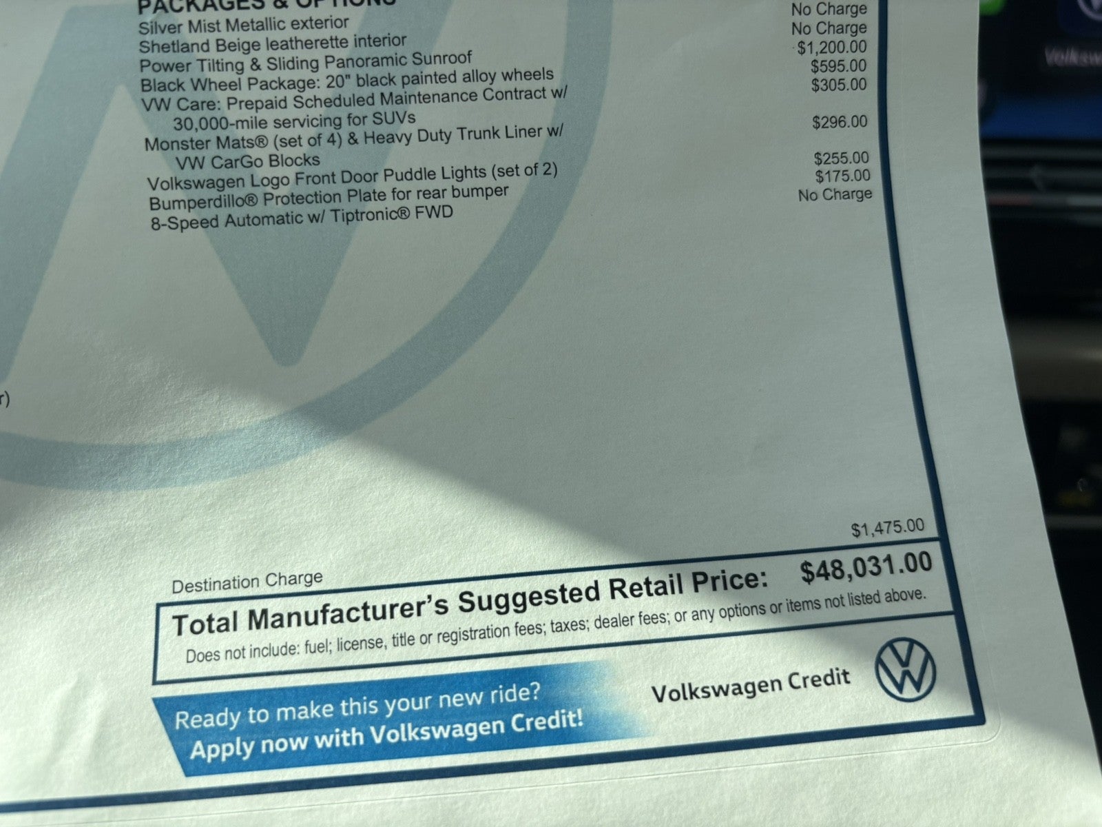 2026 Volkswagen Atlas 2.0T SE w/Technology