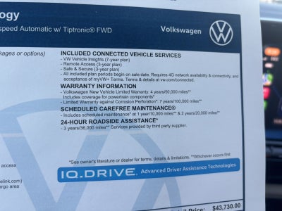 2026 Volkswagen Atlas 2.0T SE w/Technology