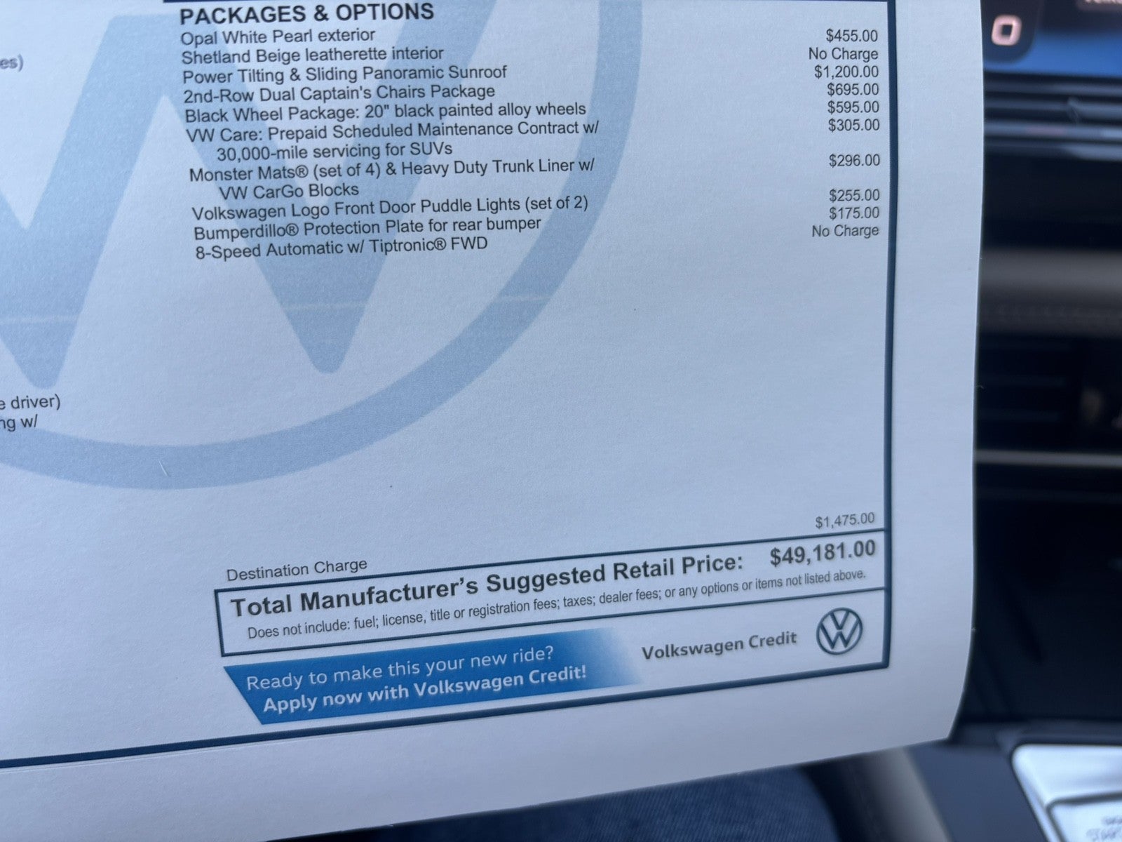 2026 Volkswagen Atlas 2.0T SE w/Technology