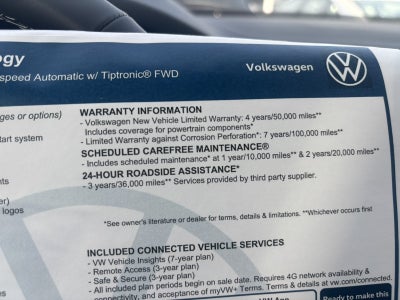 2026 Volkswagen Atlas 2.0T SE w/Technology