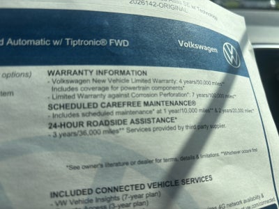 2026 Volkswagen Atlas 2.0T SE w/Technology