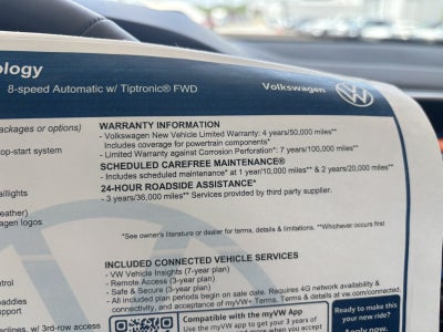 2026 Volkswagen Atlas 2.0T SE w/Technology