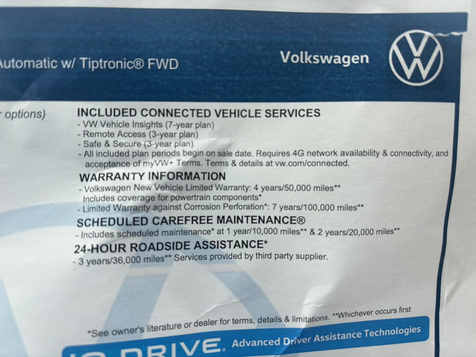 2026 Volkswagen Atlas 2.0T SE w/Technology