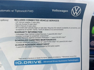 2026 Volkswagen Atlas 2.0T SE w/Technology