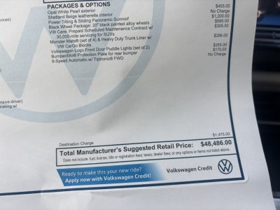 2026 Volkswagen Atlas 2.0T SE w/Technology