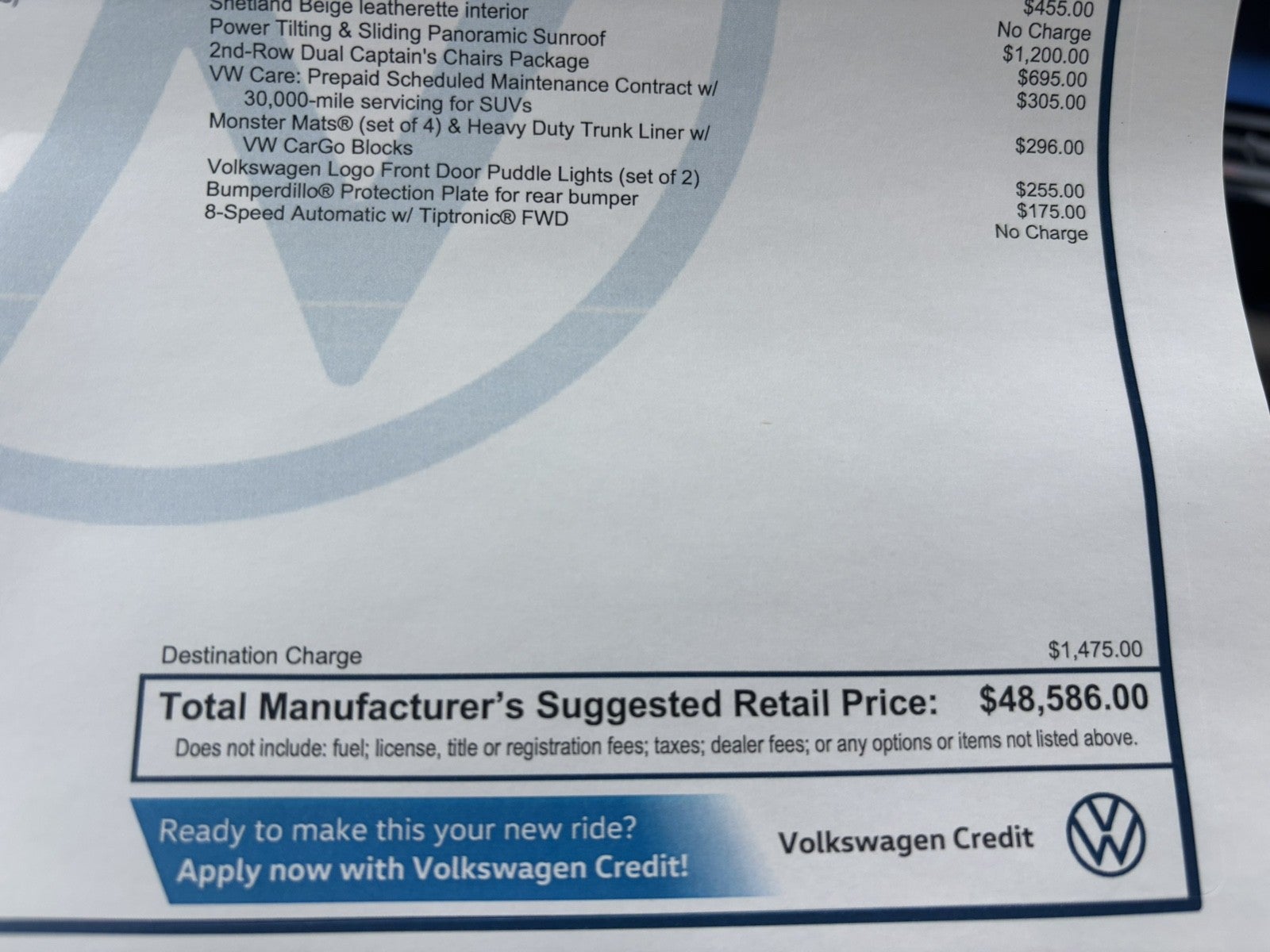 2026 Volkswagen Atlas 2.0T SE w/Technology