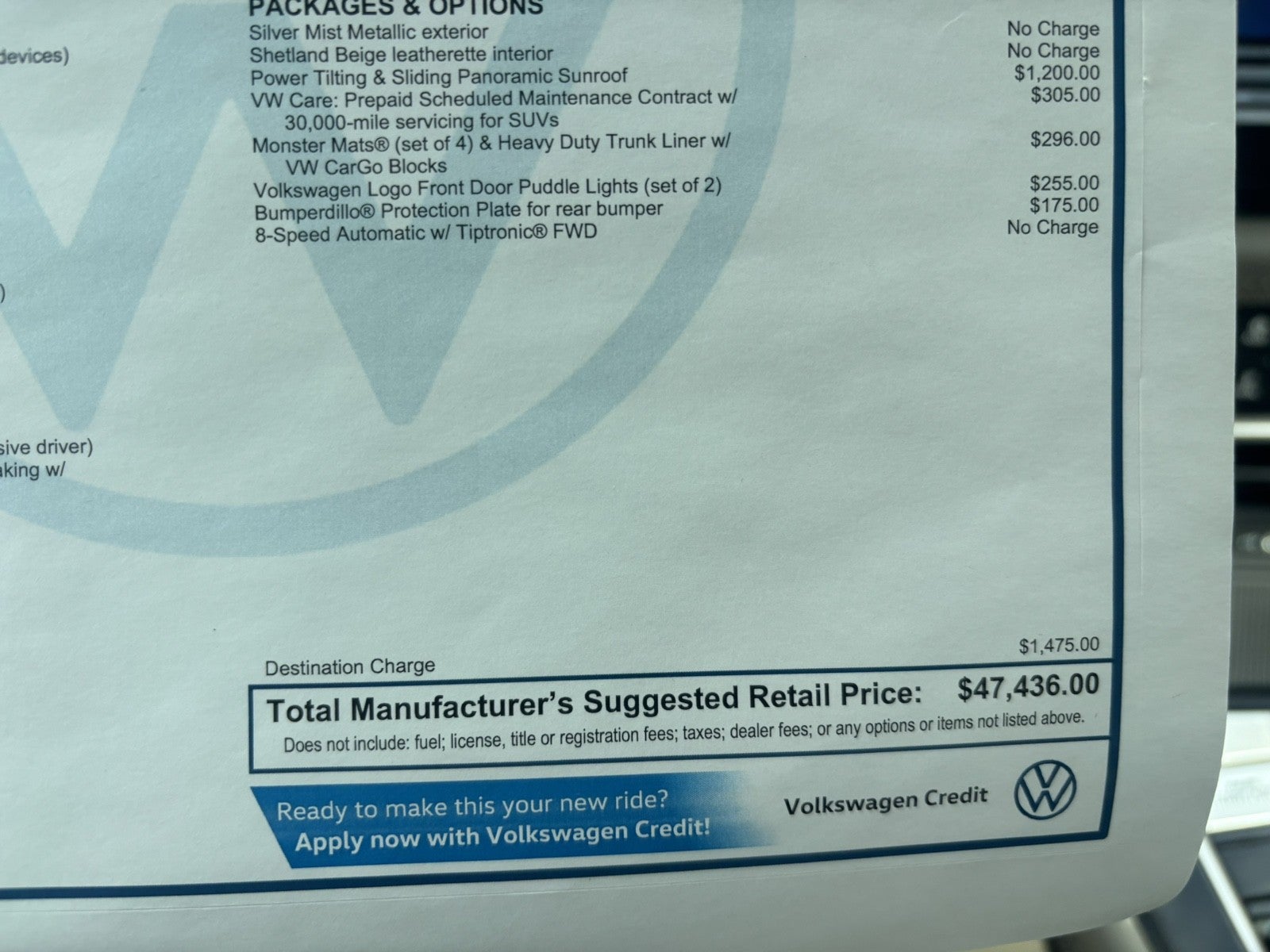 2026 Volkswagen Atlas 2.0T SE w/Technology