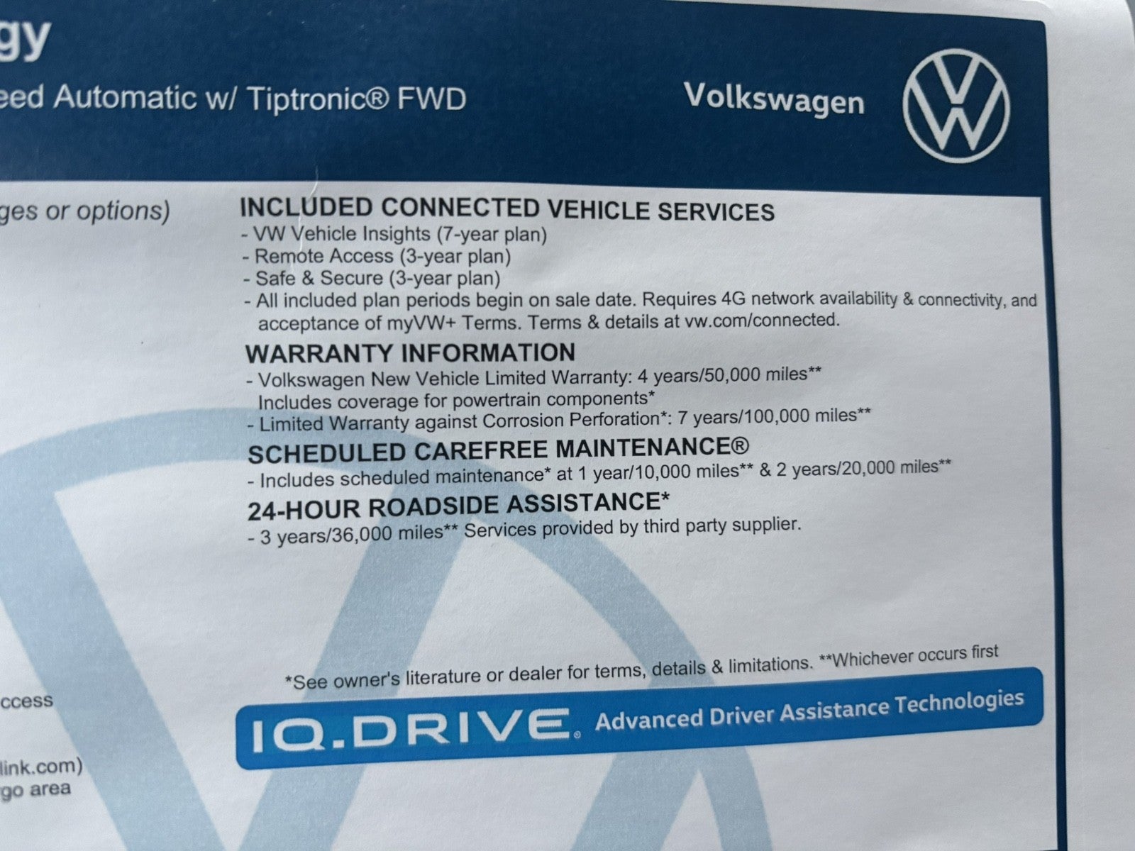 2026 Volkswagen Atlas 2.0T SE w/Technology