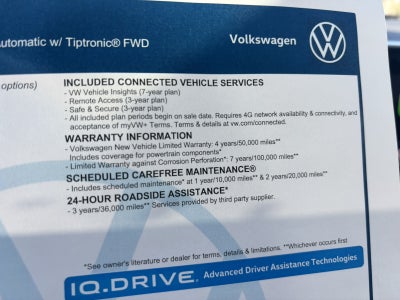 2026 Volkswagen Atlas 2.0T SE w/Technology