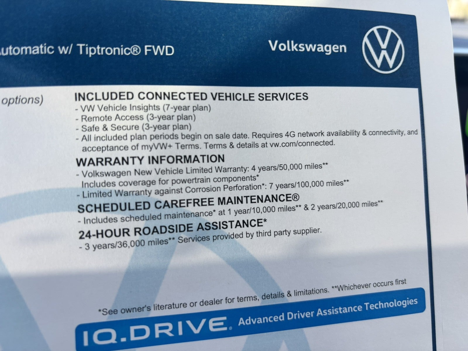 2026 Volkswagen Atlas 2.0T SE w/Technology