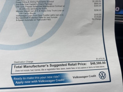 2026 Volkswagen Atlas 2.0T SE w/Technology