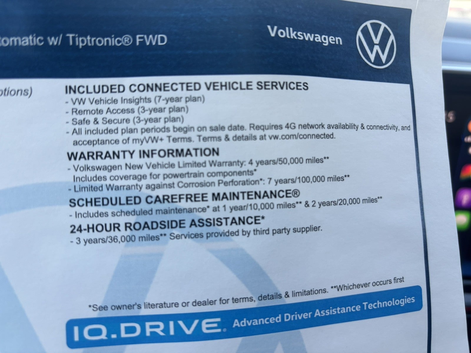 2026 Volkswagen Atlas 2.0T SE w/Technology