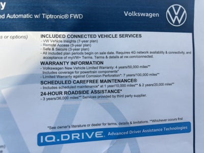 2026 Volkswagen Atlas 2.0T SE w/Technology