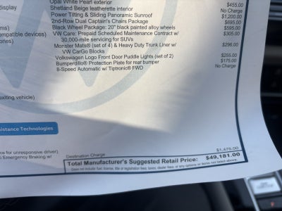 2026 Volkswagen Atlas 2.0T SE w/Technology