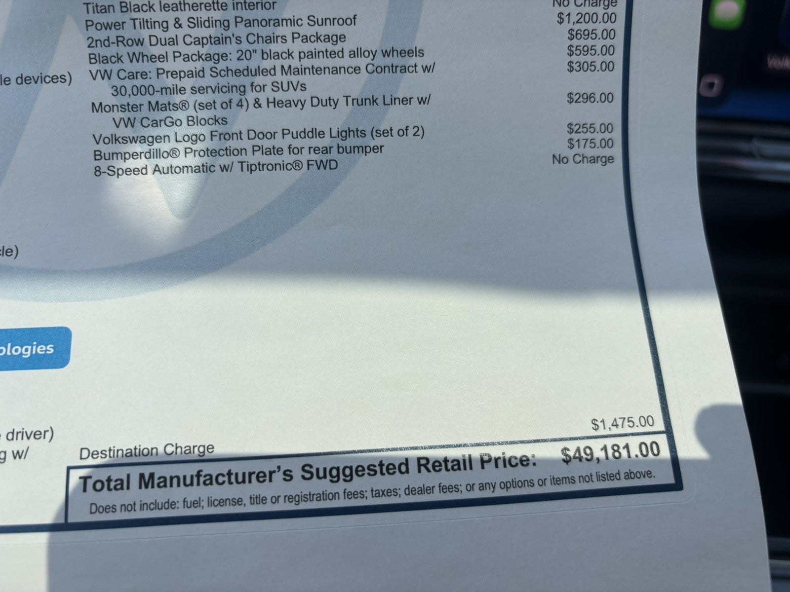 2026 Volkswagen Atlas 2.0T SE w/Technology
