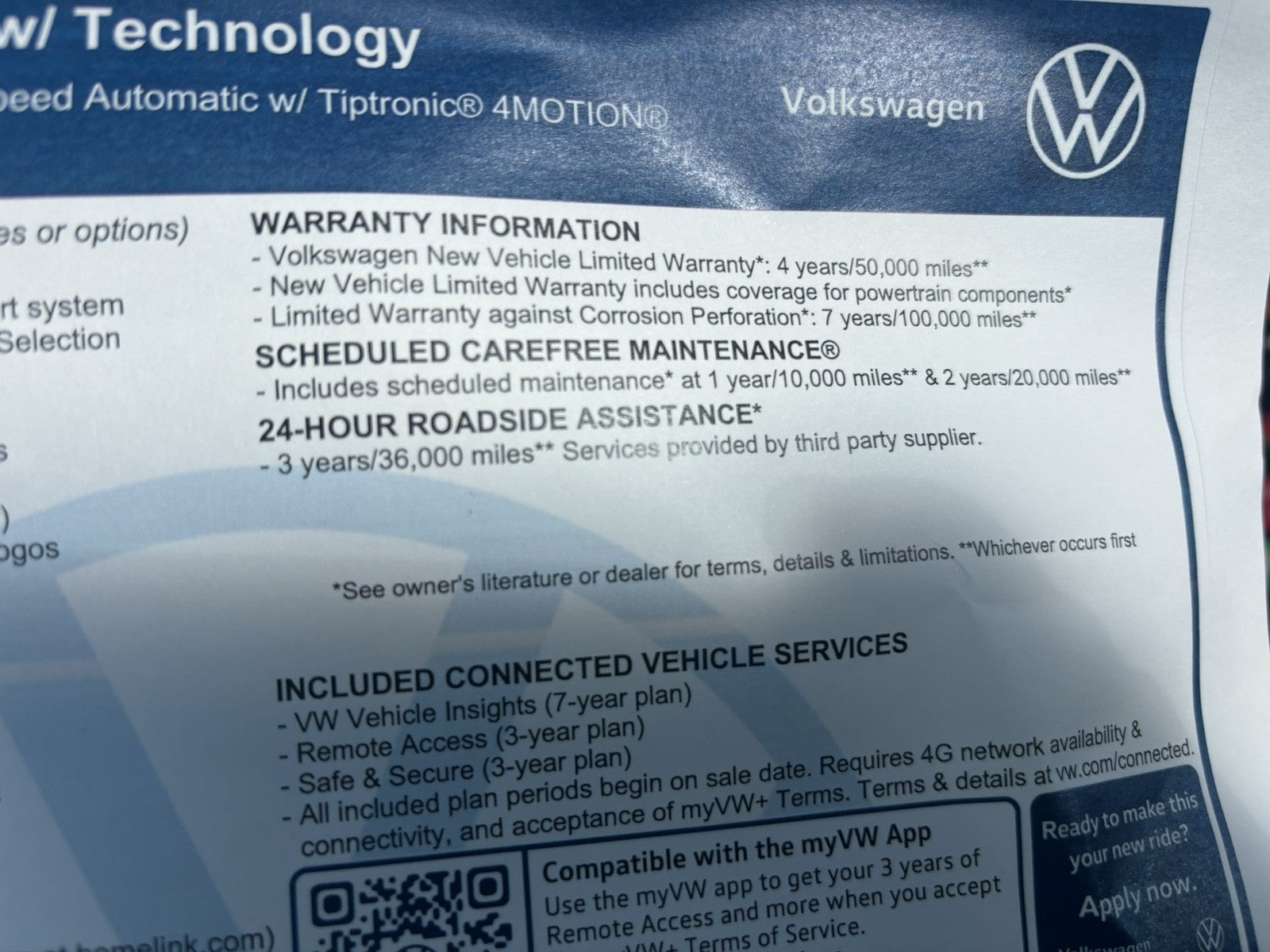 2026 Volkswagen Atlas Cross Sport 2.0T SE w/Technology
