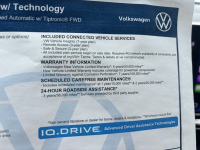 2026 Volkswagen Atlas Cross Sport 2.0T SE w/Technology