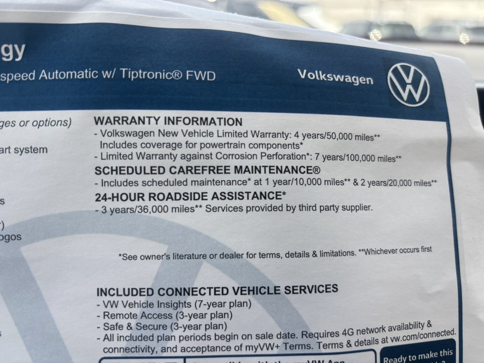 2026 Volkswagen Atlas 2.0T SE w/Technology