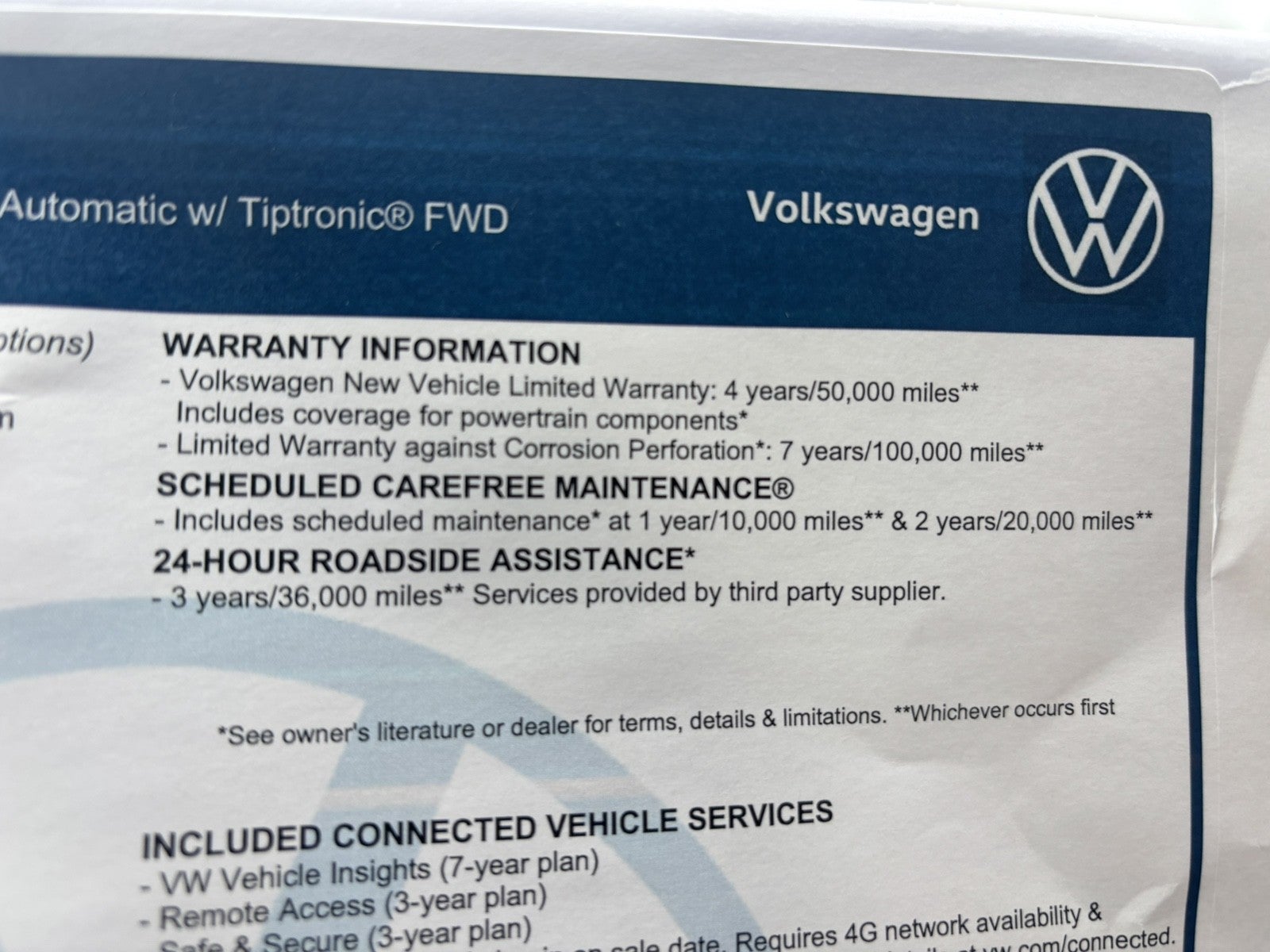 2026 Volkswagen Atlas 2.0T SE w/Technology