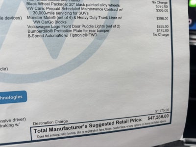 2026 Volkswagen Atlas 2.0T SE w/Technology