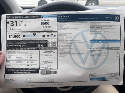 2026 Volkswagen Taos S