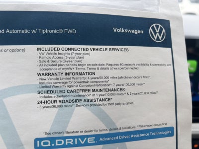 2026 Volkswagen Taos S