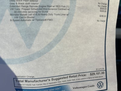 2026 Volkswagen Taos S