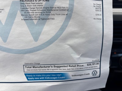 2026 Volkswagen Taos S