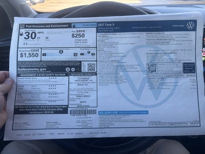 2027 Volkswagen Taos S
