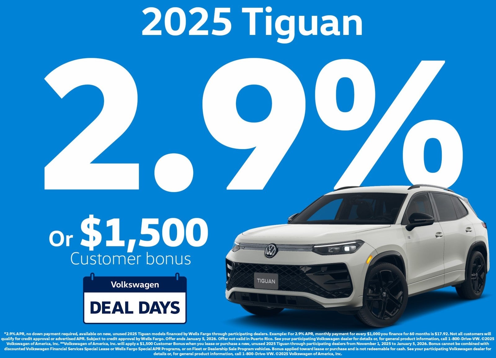 2025 Volkswagen Tiguan S