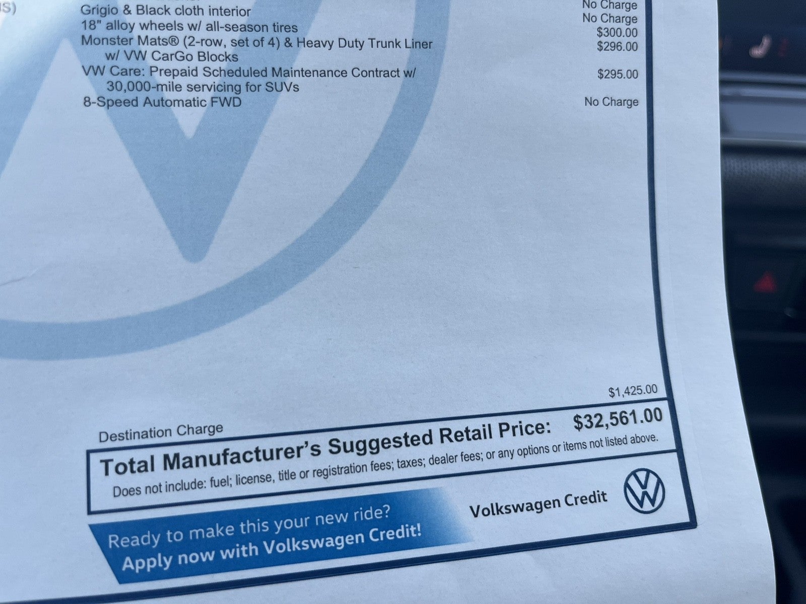 2025 Volkswagen Tiguan S