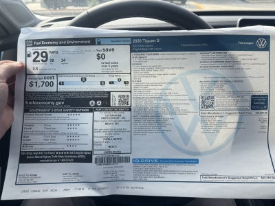 2026 Volkswagen Tiguan S