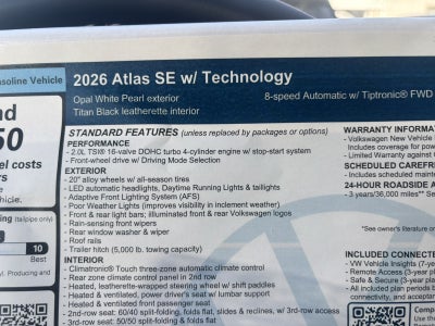 2026 Volkswagen Taos SE