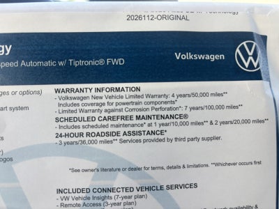 2026 Volkswagen Taos SE