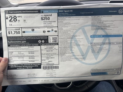 2026 Volkswagen Tiguan SE