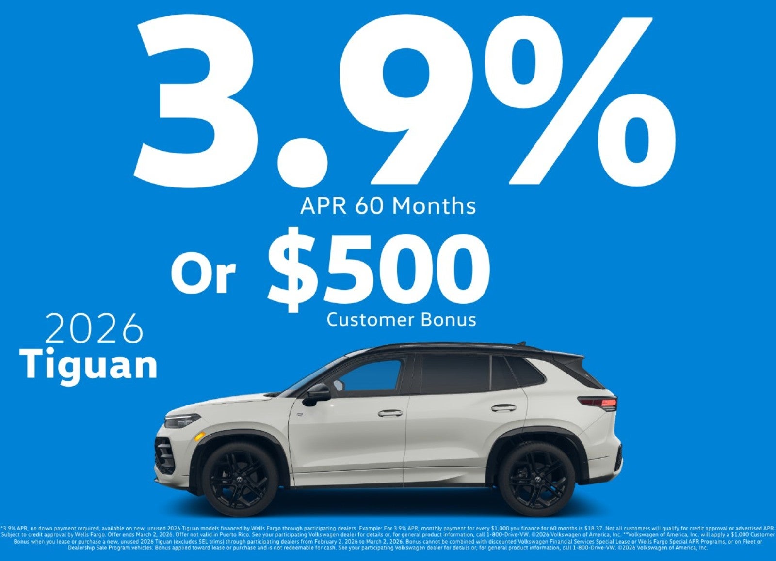 2026 Volkswagen Tiguan SE R-Line Black