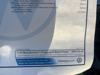 2026 Volkswagen Tiguan SE R-Line Black