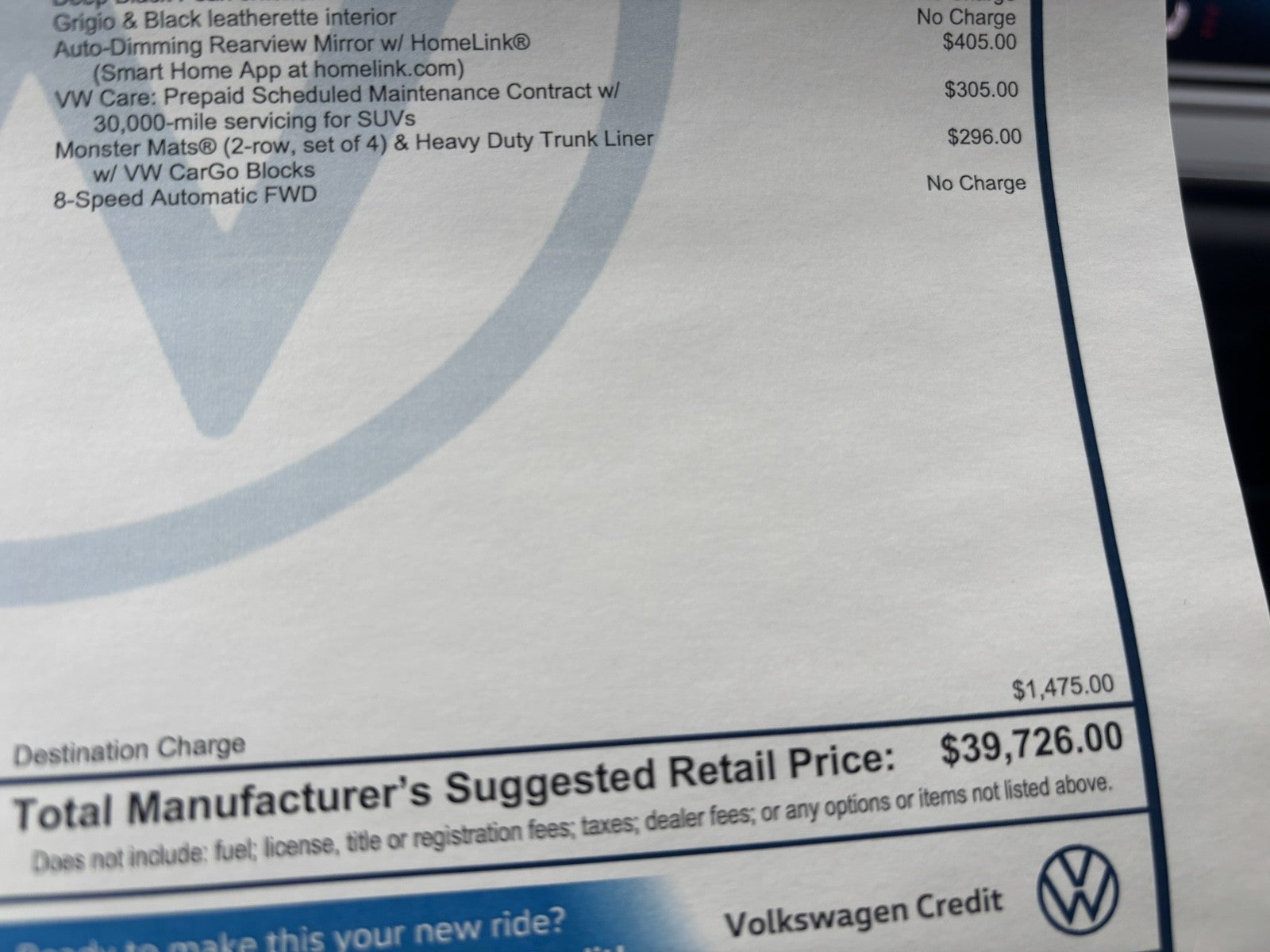 2026 Volkswagen Tiguan SE R-Line Black